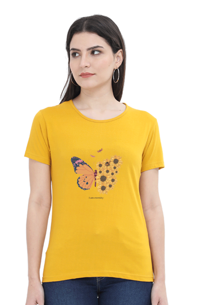 Women Graphic Printed Cotton T-shirt